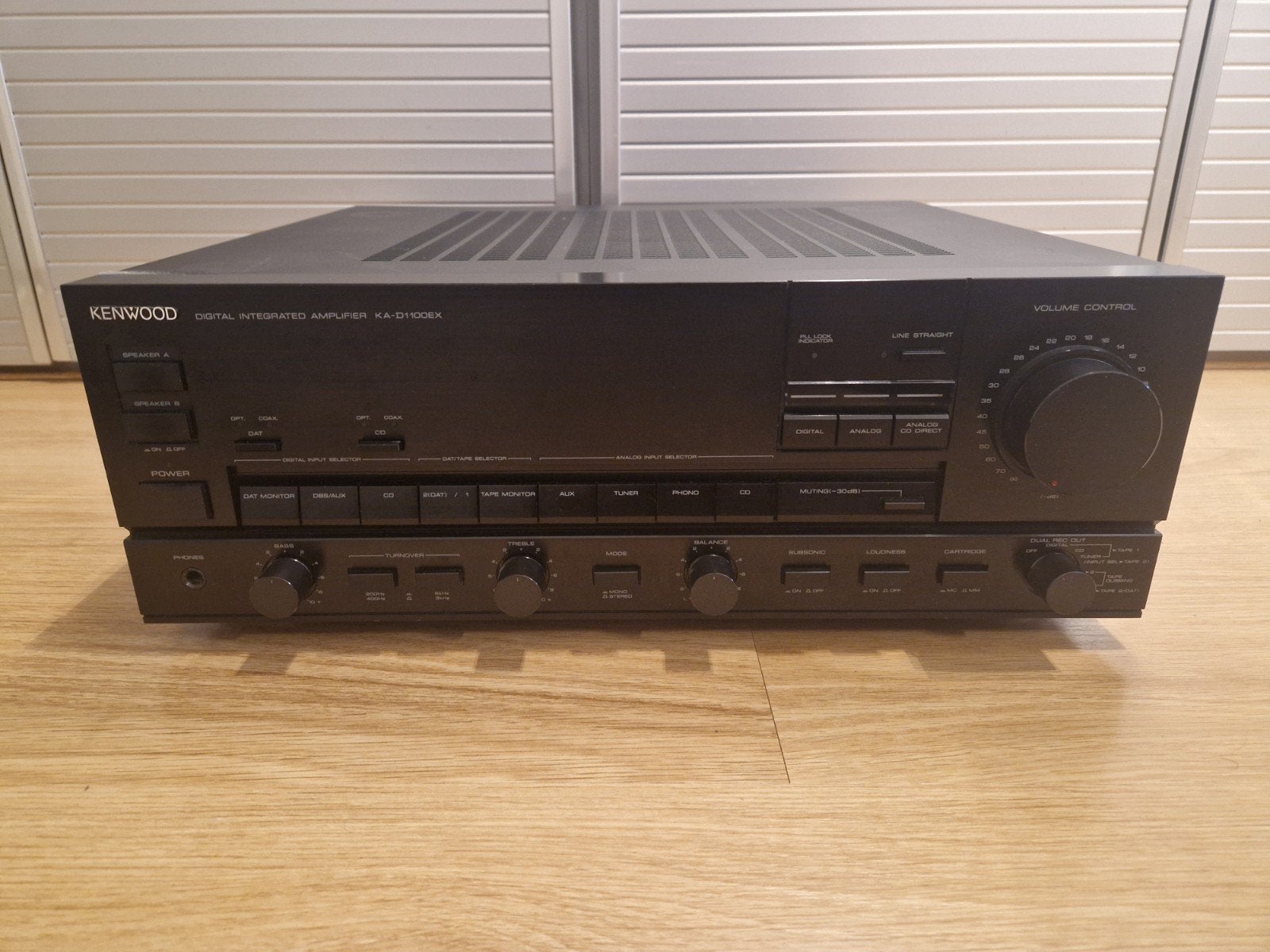 Kenwood KA-D1100EX versterker, Audio, Tv en Foto, Versterkers en Receivers, Ophalen, Gebruikt, 120 watt of meer, Overige merken