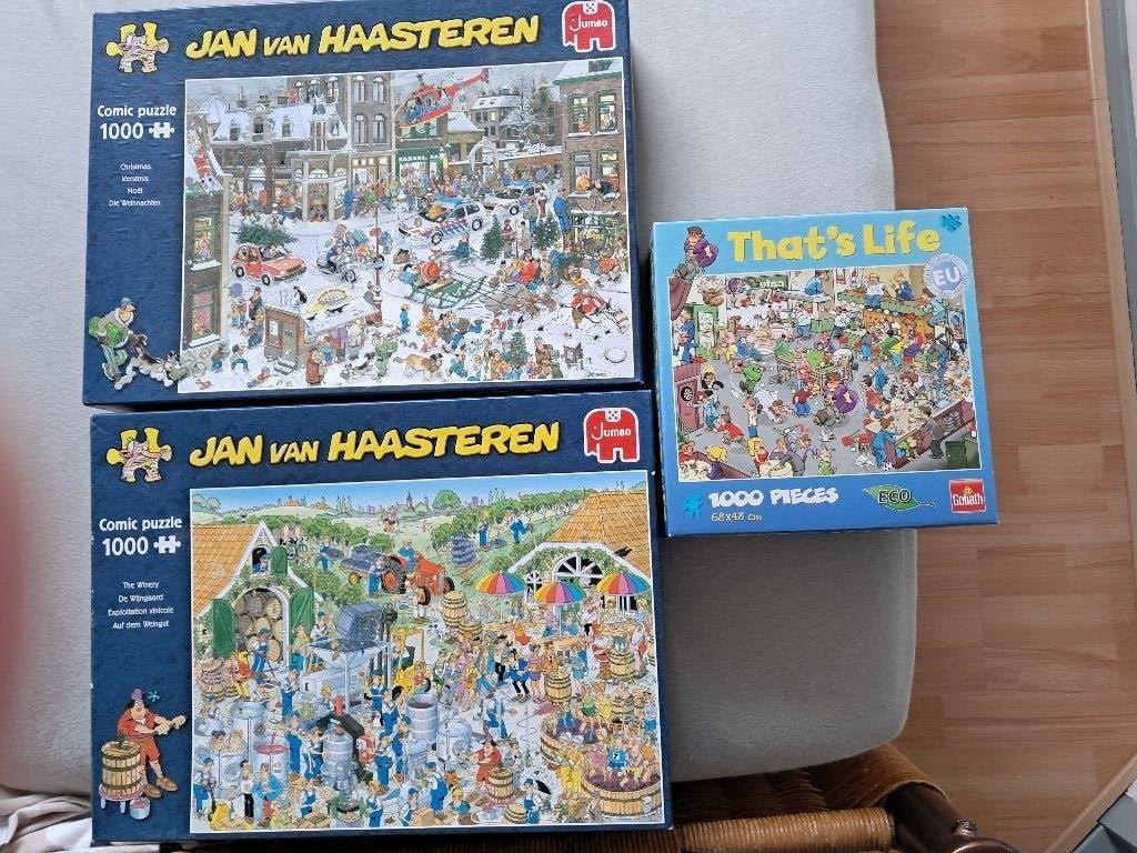 Puzzels, Ophalen of Verzenden, 500 t/m 1500 stukjes, Gebruikt, Legpuzzel