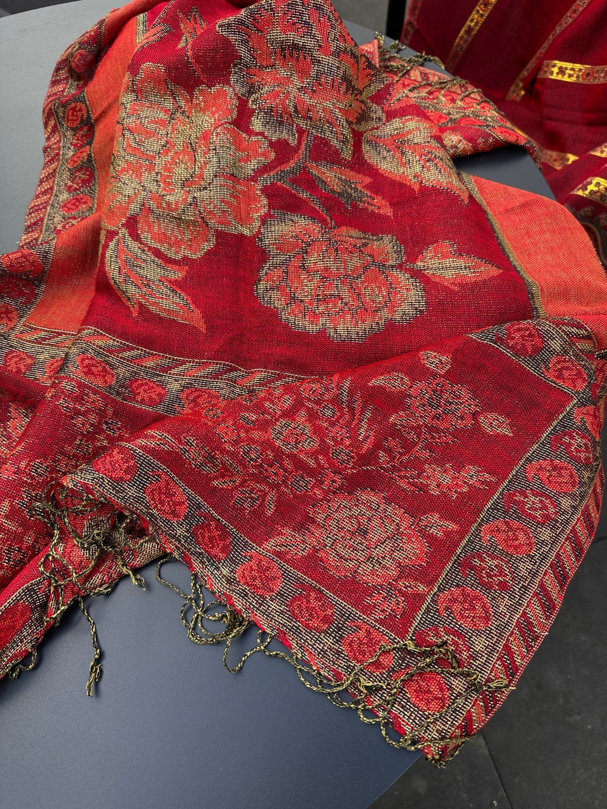 2 nieuwe sjaals uit Afghanistan 160x70 cm, Verzenden, Nieuw, Maat 46/48 (XL) of groter, Sjaal