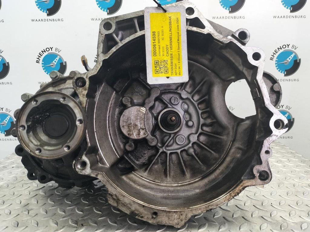 VOLKSWAGEN CADDY 1.9 SDI  TRANSMISSIE / VERSNELLINGSBAK 2000, Ophalen of Verzenden, Gebruikt, Stiba lid