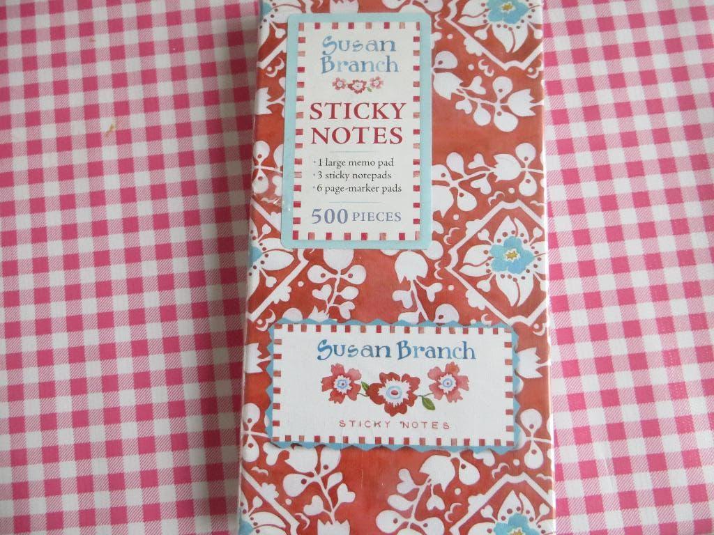 Susan Branch/schijfwaren/post it/ kladblokjes/sticky notes, Ophalen of Verzenden, Nieuw