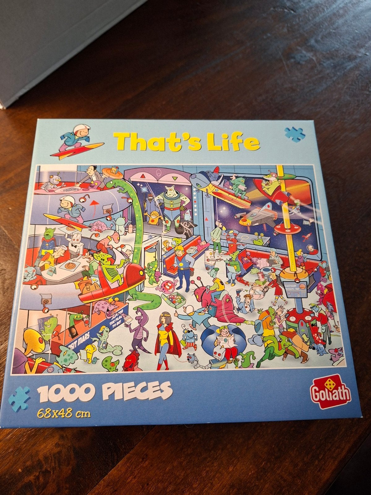 that's life puzzel 371426 1000 stukjes compleet, Hobby en Vrije tijd, Ophalen, 500 t/m 1500 stukjes, Zo goed als nieuw