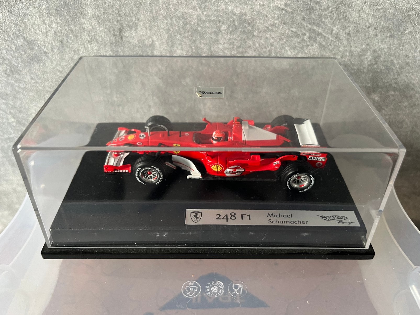 Hot Wheels / Ferrari 248 F1, Ophalen, Zo goed als nieuw, Auto, Overige merken