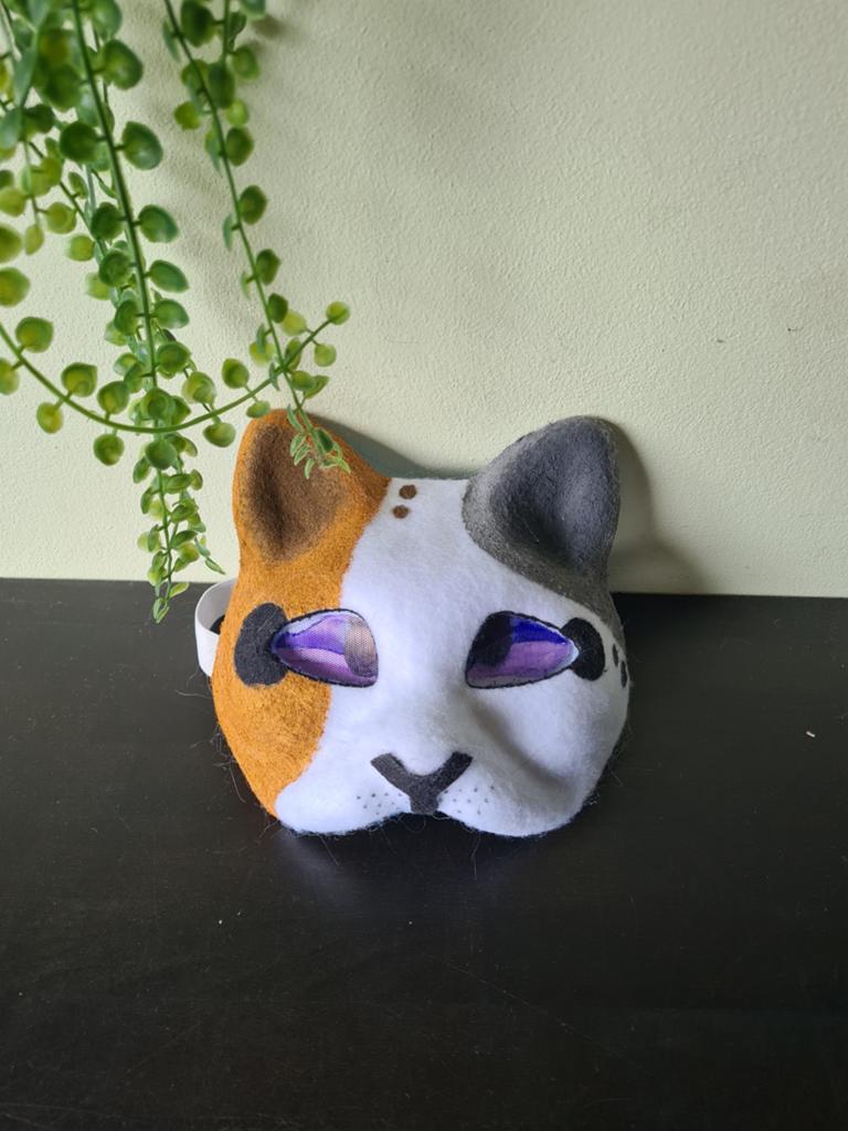 Therian masker kat met extras, Ophalen of Verzenden