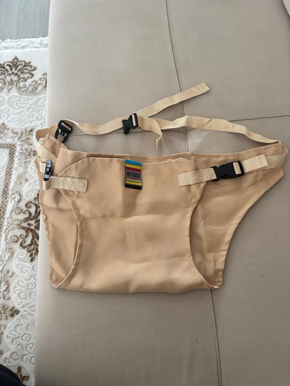 BY KIDS Draagzak - Beige en verstelbaar, Ophalen, Gebruikt