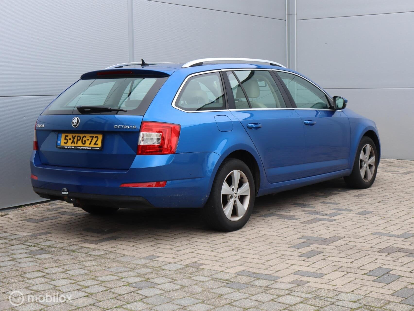 Skoda Octavia Combi 1.4 TSI Automaat Trekhaak Pano Clima Nav, Auto's, Euro 5, Stof, Gebruikt, Beige