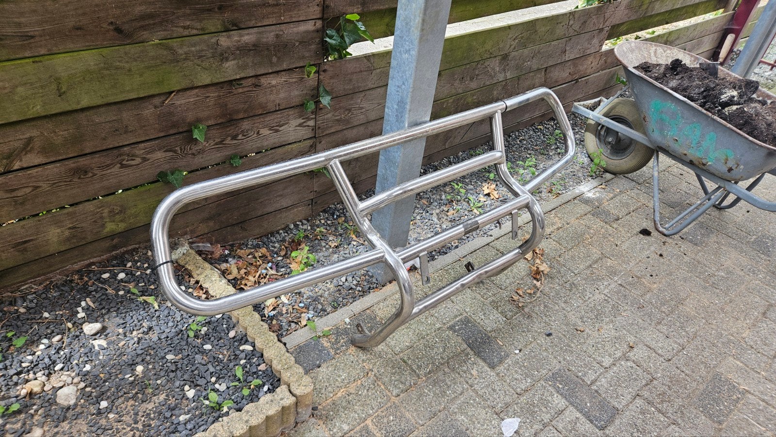 RVS Bullbar / Bumperbeugel, Ophalen, Gebruikt, Voor, Bumper