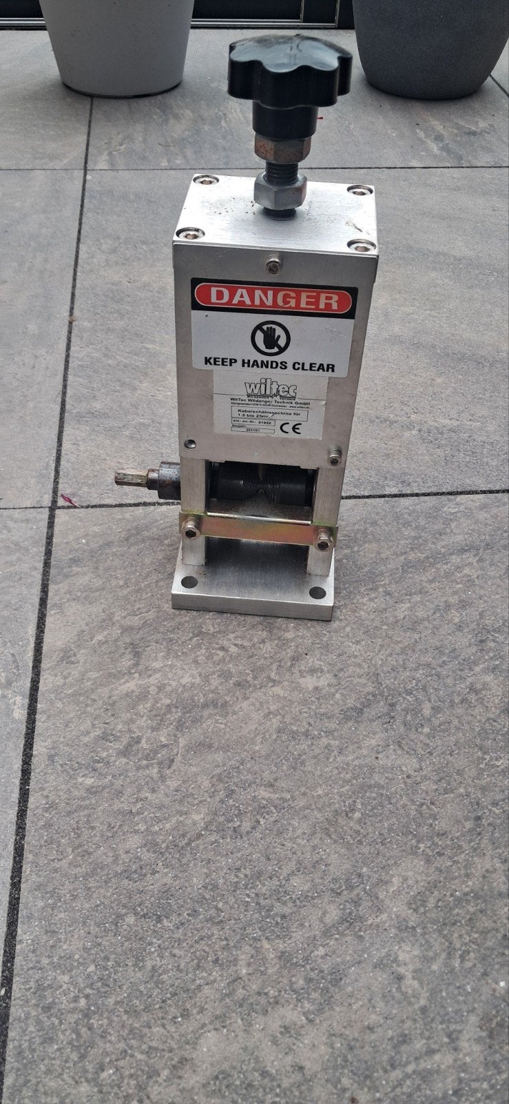 Wiltec Kabelstripmachine - Kabelstripper, Ophalen, Gebruikt