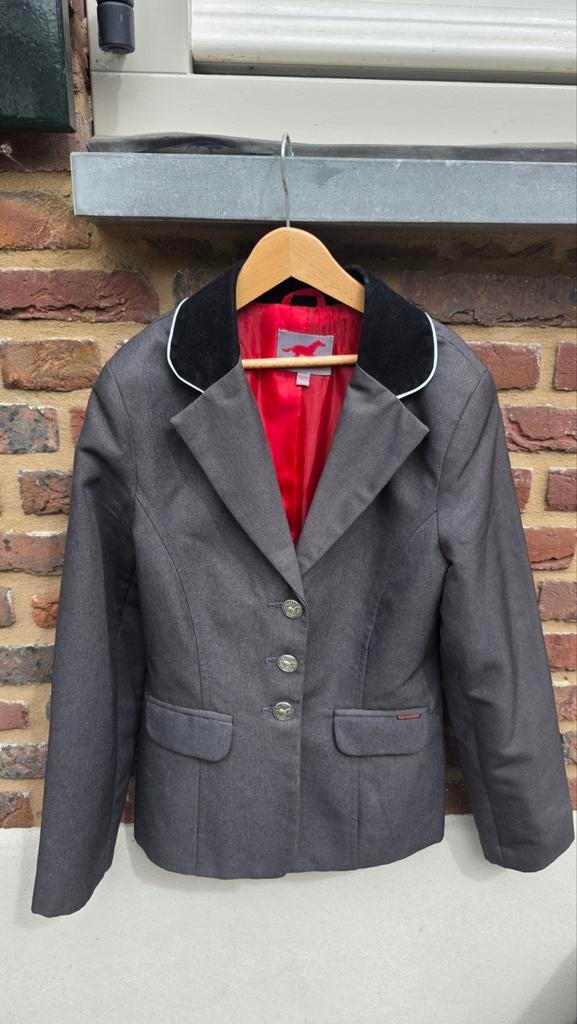 Paardrijden wedstrijdjasje maat 152, Ophalen of Verzenden, Zo goed als nieuw, Dressuur, Bovenkleding