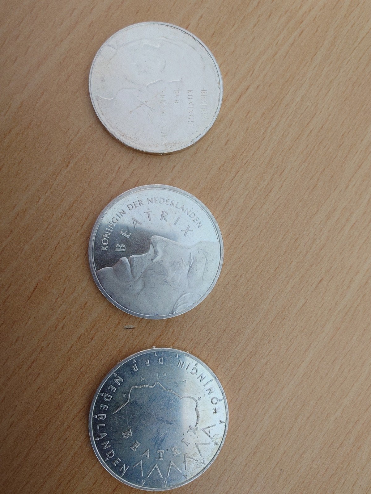 3 zilveren 50 gulden munten Beatrix, Postzegels en Munten, Munten | Nederland, Setje, Koningin Beatrix, Zilver, Ophalen of Verzenden