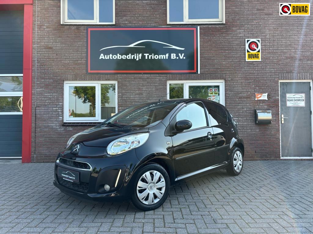 Citroen C1 8 x op voorraad prijs vanaf 4995, Voorwielaandrijving, Stof, Gebruikt, Zwart