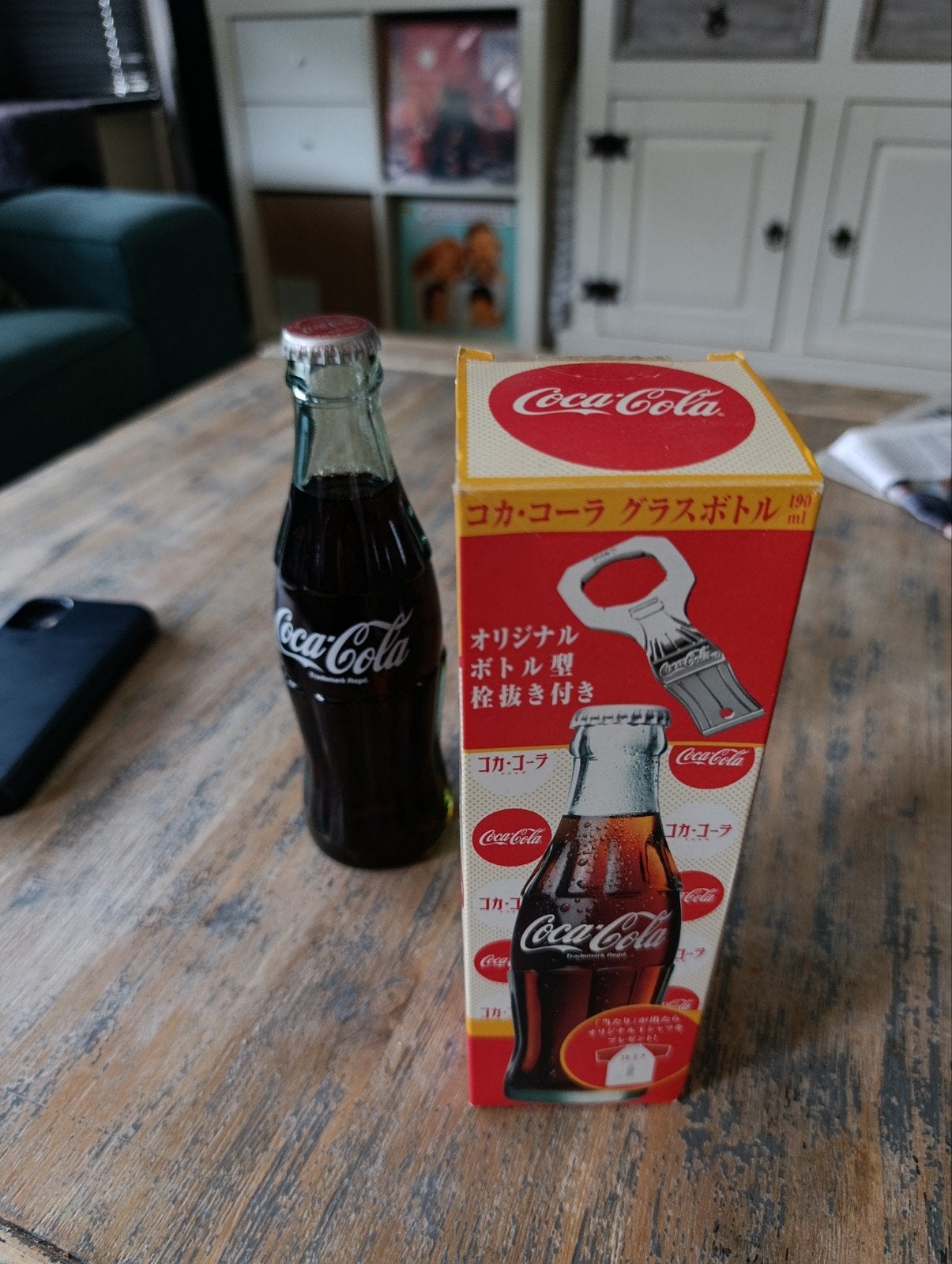 Coca Cola 190ml flesje uit Japan, ongeopend met verpakking, Ophalen of Verzenden, Nieuw