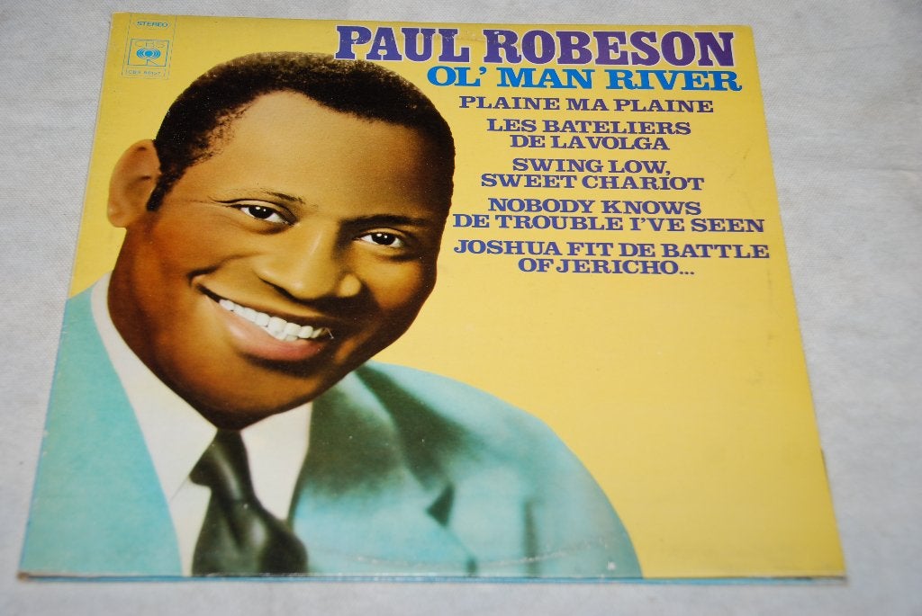 Paul Robeson – Ol’ Man River LP Vinyl, LP, Gebruikt, Bluesrock, 12 inch