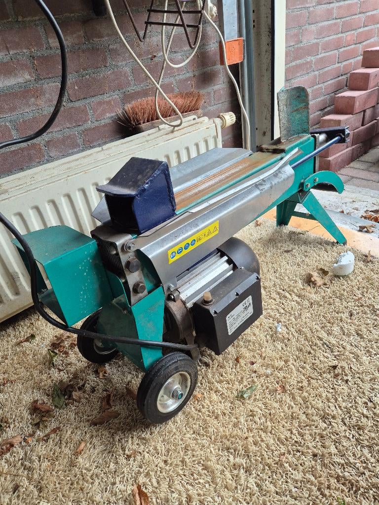 electrische houtklover, Tuin en Terras, Kloofmachines, Ophalen, Gebruikt, Staand, Onbekend
