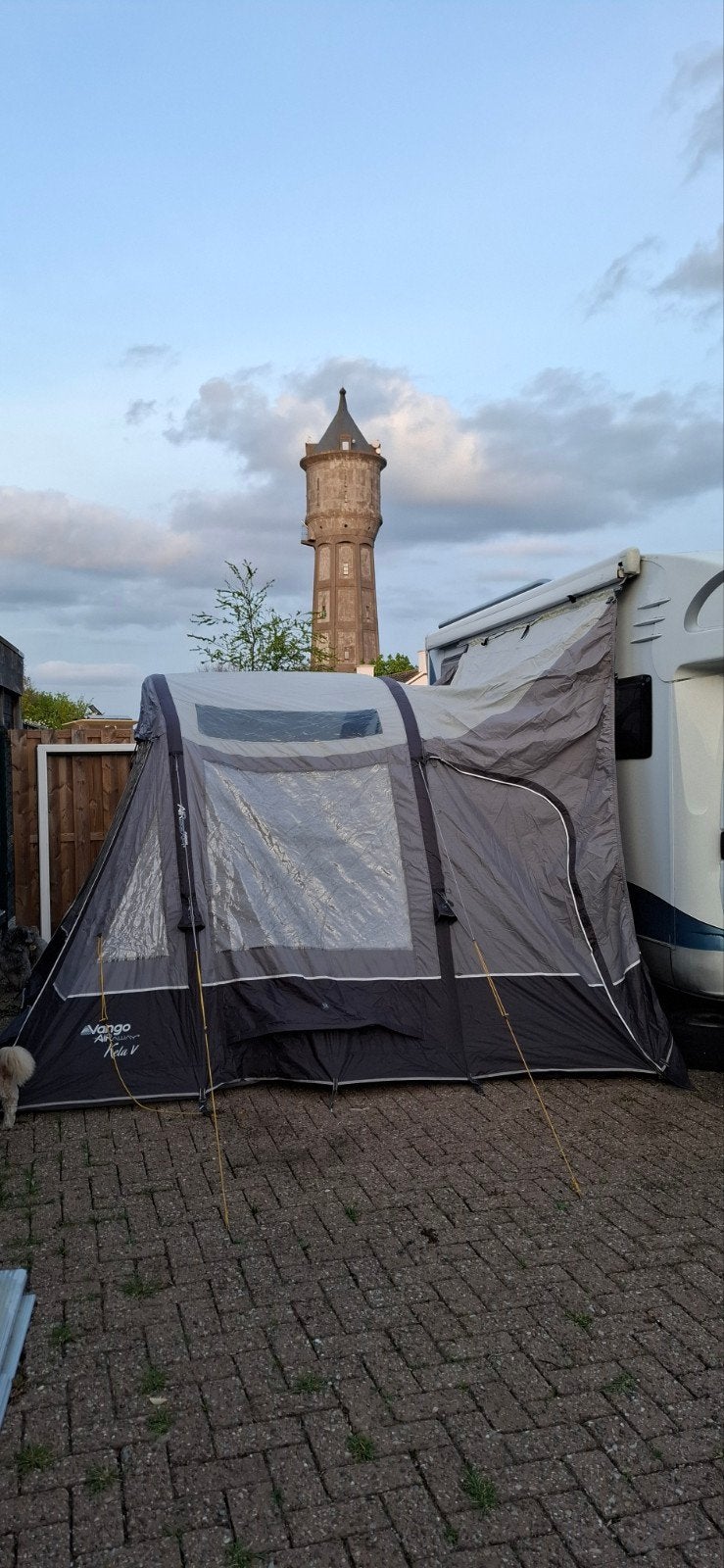 Voortent Vango Kelo V, Ophalen, Gebruikt