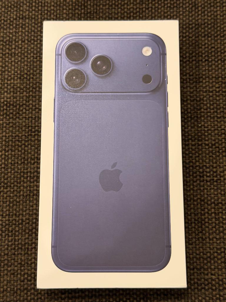Apple iPhone 17 Pro Max 512GB Blue, Telecommunicatie, Mobiele telefoons | Apple iPhone, 512 GB, Ophalen of Verzenden, Zo goed als nieuw
