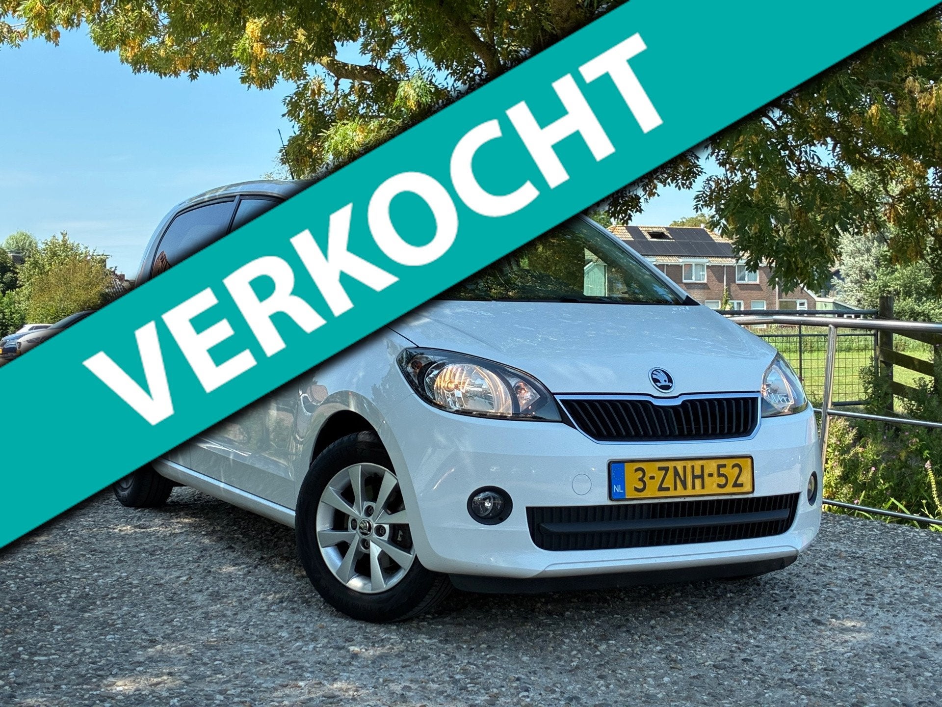 Skoda Citigo 1.0 Greentech Edition | 5-Deurs + Airco + Cruis, Voorwielaandrijving, Euro 5, Stof, Gebruikt