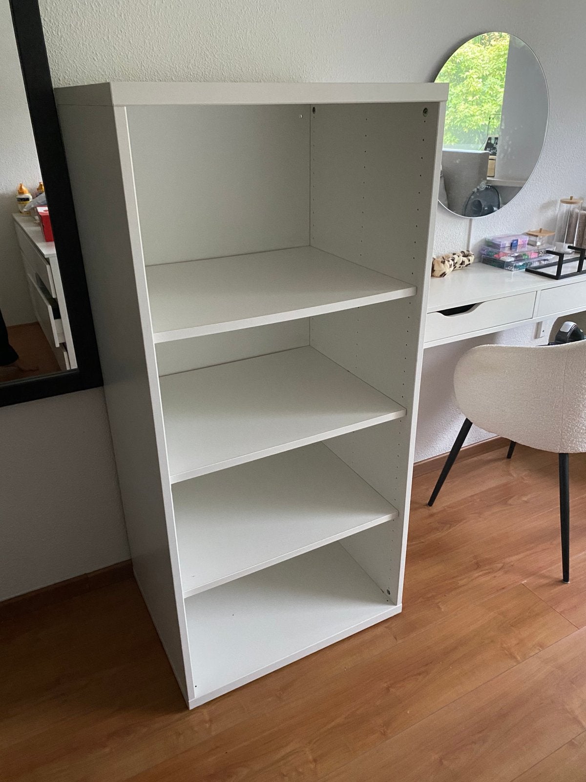 IKEA kast wit met opbergbakken, Ophalen, Met plank(en), Zo goed als nieuw, 150 tot 200 cm