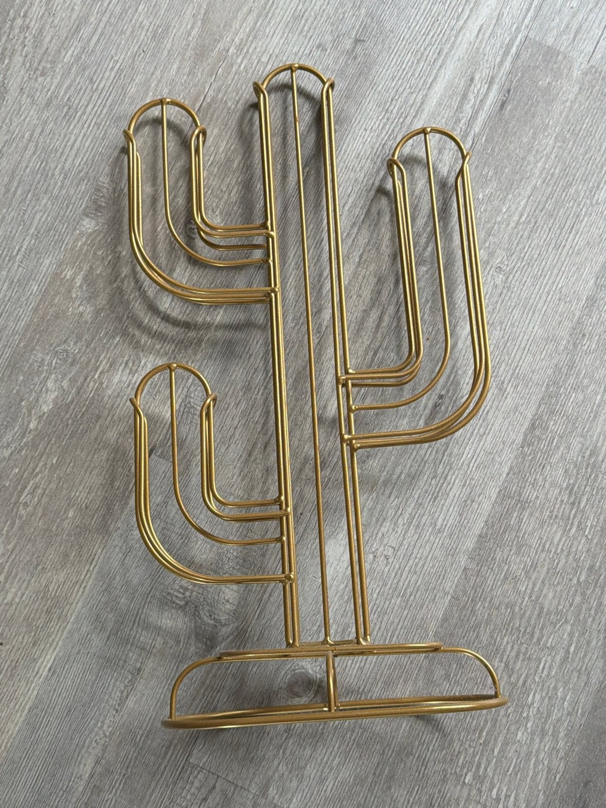 Nespresso cup houder cactus goudkleurig, Ophalen, Overige typen, Goud, Nieuw