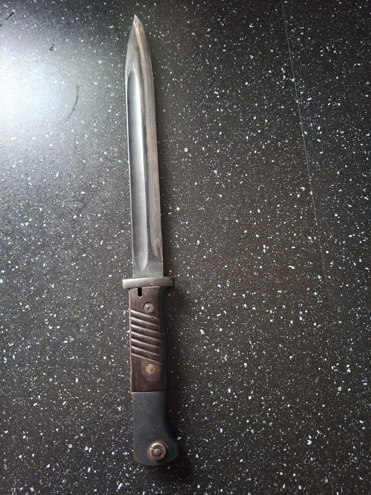 ww2 wo2 Duitse mauser k98 bajonet 1938, Verzamelen, Ophalen of Verzenden, Duitsland, Mes of Dolk
