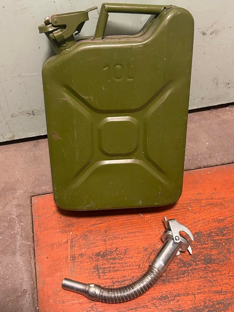 Jerrycan 10 L, Ophalen of Verzenden, Gebruikt