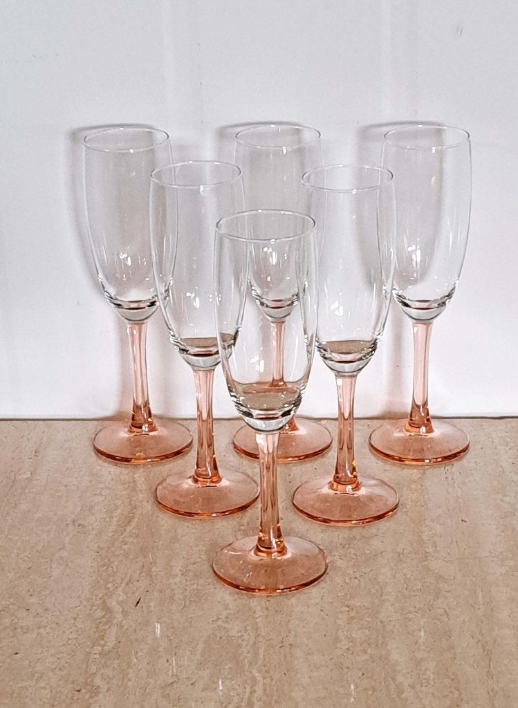 France Luminarc mousserende wijn - champagneglazen,  2 stuks, Verzamelen, Ophalen of Verzenden, Zo goed als nieuw, Overige typen