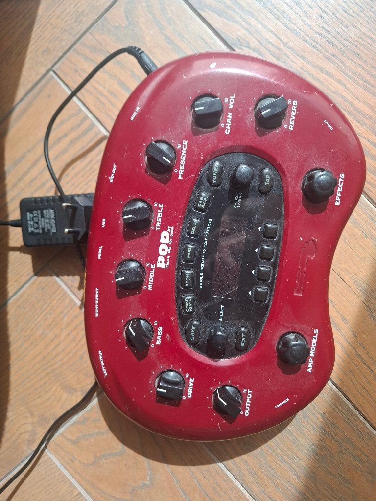 POD/XT Line 6, Muziek en Instrumenten, Effecten, Ophalen, Gebruikt