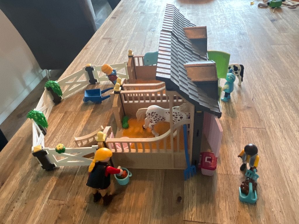 Playmobil Stal, Gebruikt, Complete set, Overige typen, Ophalen of Verzenden
