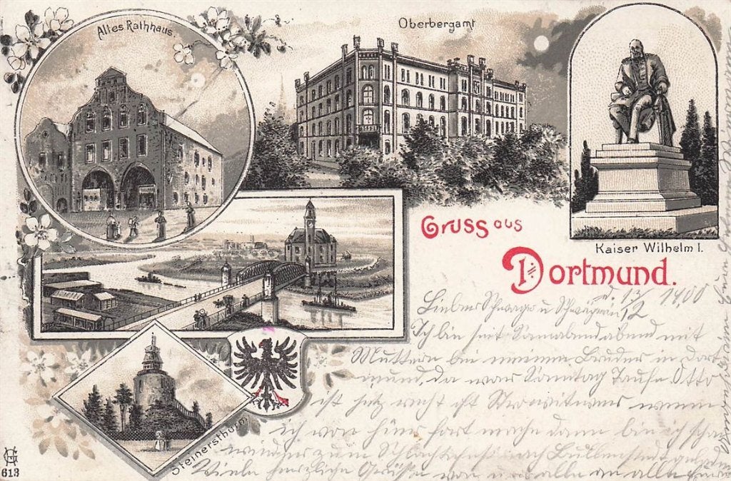 702-129-045 Dortmund, Verzenden, Voor 1920, Duitsland