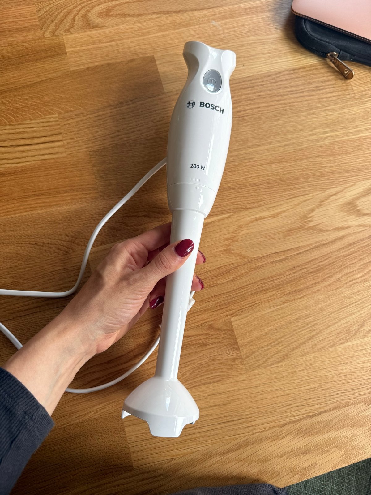 Bosch Staafmixer 280W - Wit, Ophalen of Verzenden, Gebruikt, Blender