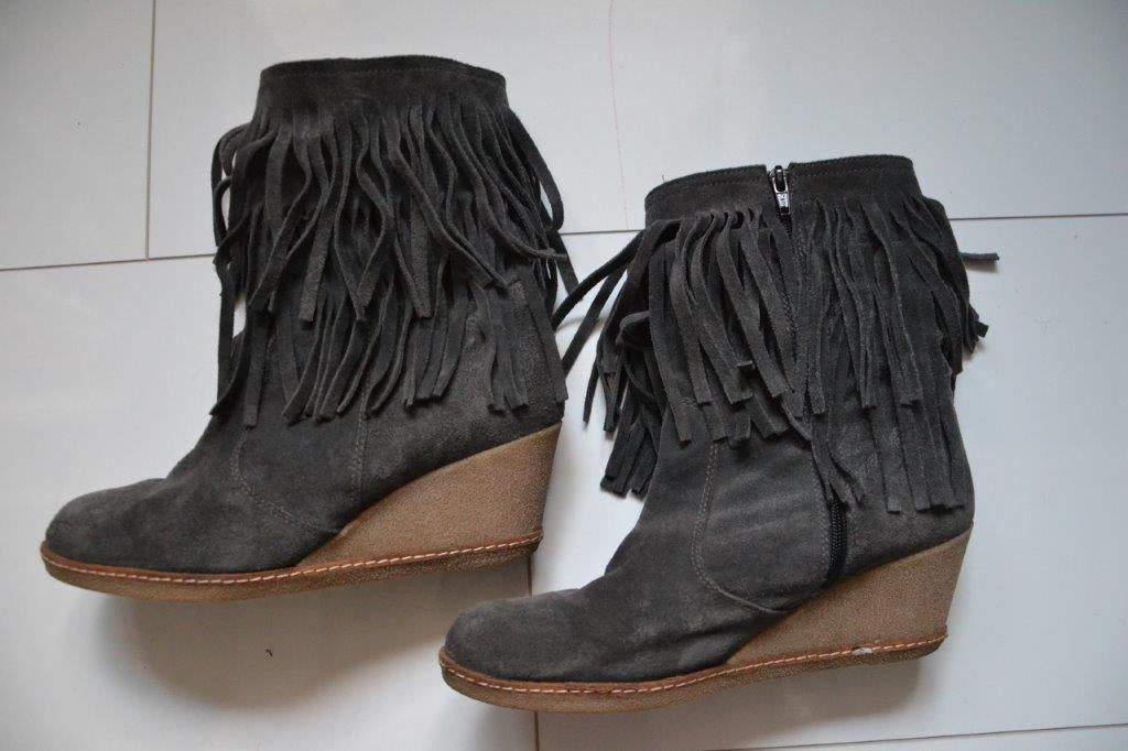 Enkellaarsjes ibiza style, maat 42., Kleding | Dames, Schoenen, Lage of Enkellaarzen, Ophalen of Verzenden, Zo goed als nieuw