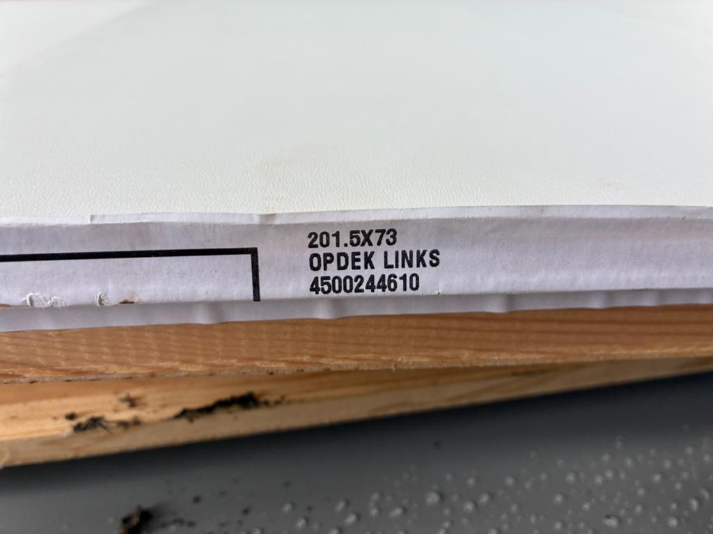 Opdek deuren  201,5 x 73 en 201,5 x 78, Ophalen, Minder dan 80 cm, Binnendeur, Nieuw