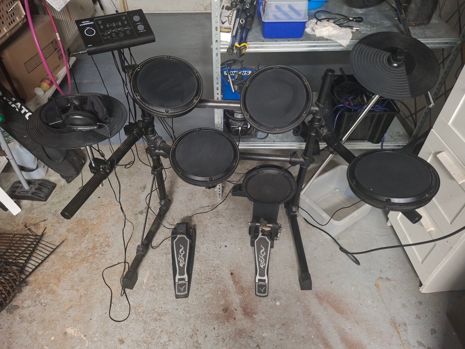 Digitaal Drumstel, Elektronisch Drumstel zgan, Ophalen of Verzenden, Zo goed als nieuw, Overige merken, Elektronisch