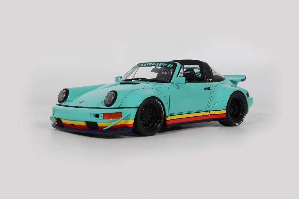 GT Spirit 1:18 Porsche RWB Gundam green 2024