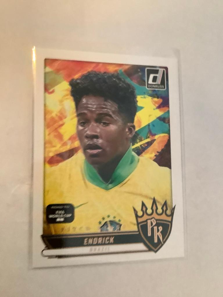 Endrick Panini Donruss Pitch Kings WC Brazil 2026 #13, Ophalen of Verzenden, Zo goed als nieuw, Plaatje