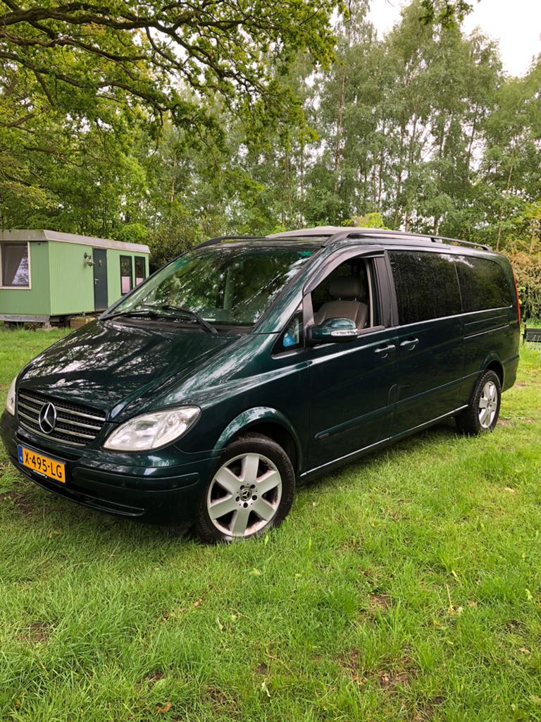 Mercedes Viano V6 Benzine Camper 6pers, Caravans en Kamperen, Campers, Automaat, Buscamper of Camperbus, Mercedes-Benz, Particulier