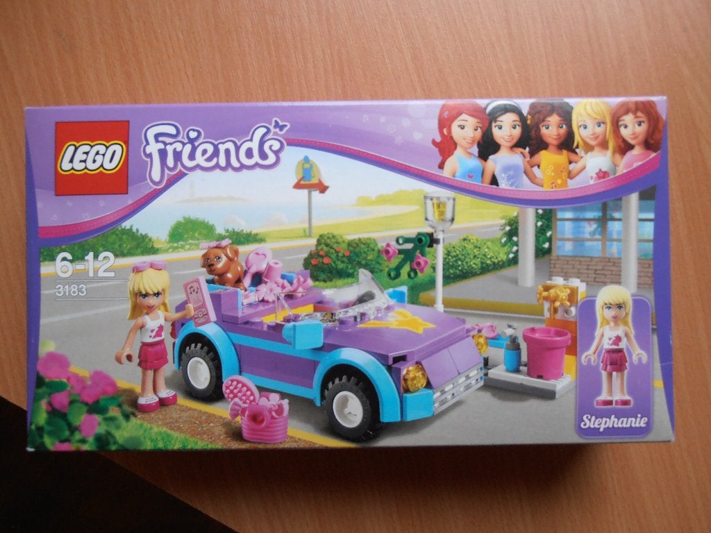 Lego Friends 3183 Stephanie's coole cabrio, Lego, Friends, Ophalen of Verzenden, Zo goed als nieuw