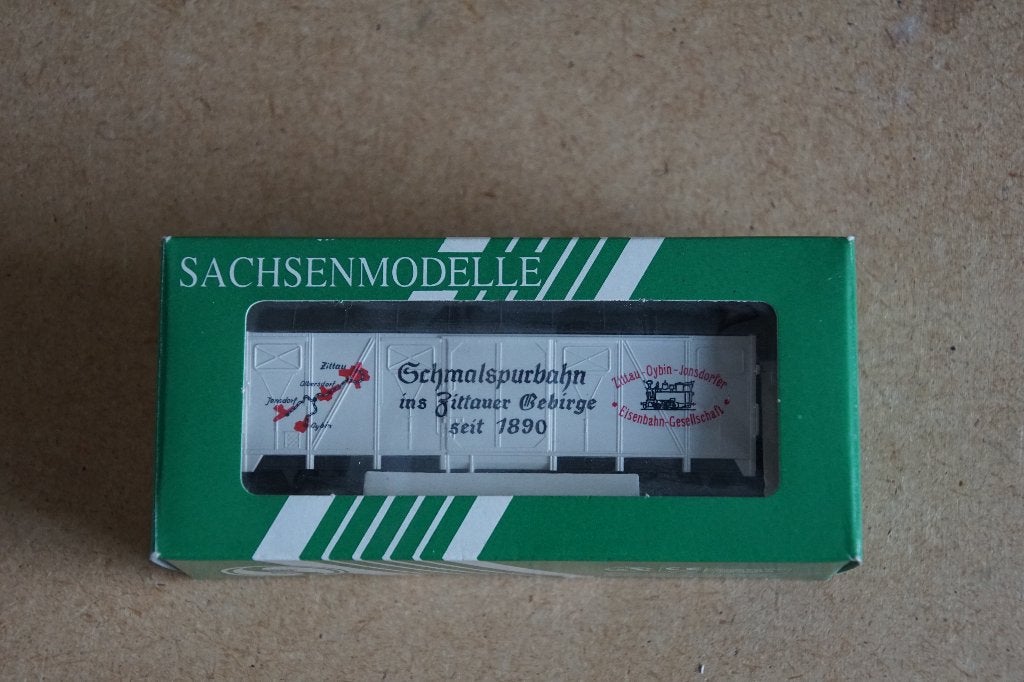 Wagen uit Zittau van Sachsenmodelle, Hobby en Vrije tijd, Modeltreinen | H0, Gelijkstroom, Wagon, Zo goed als nieuw, Analoog