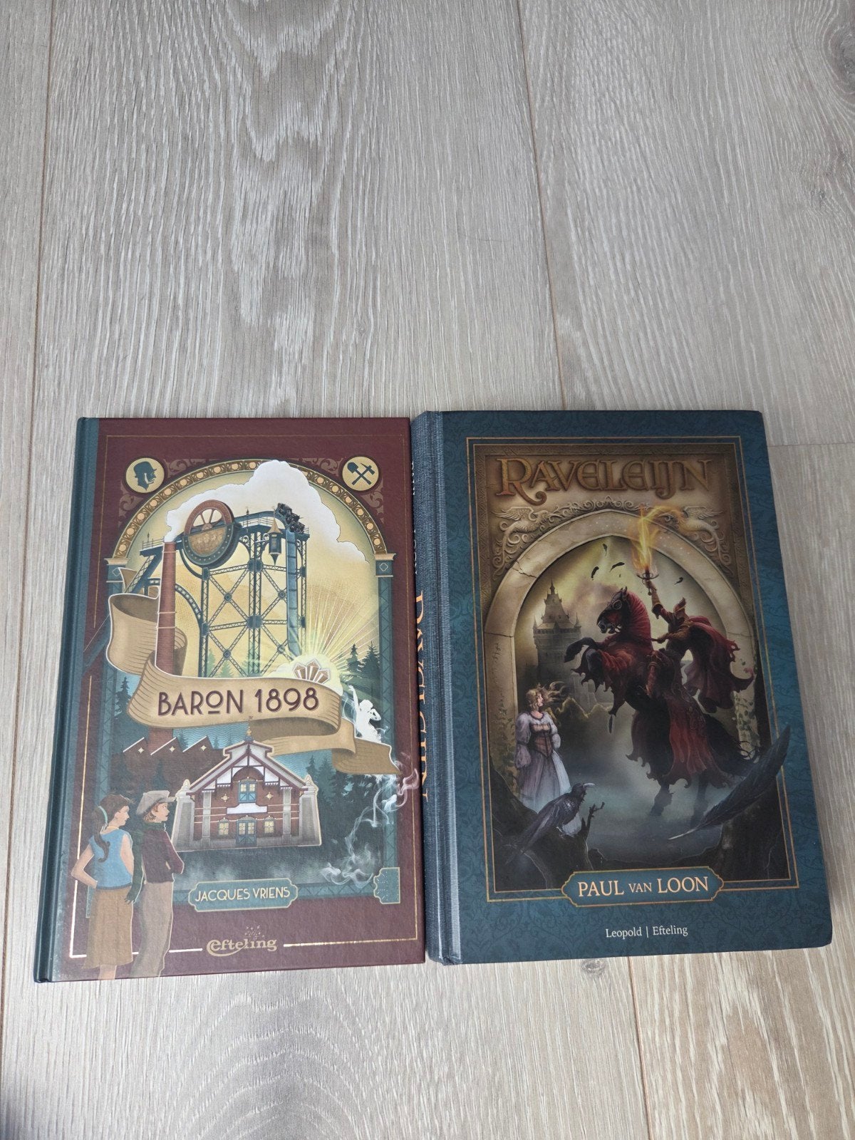 2x Efteling boeken - Raveleijn + Baron 1898, Ophalen of Verzenden, Zo goed als nieuw