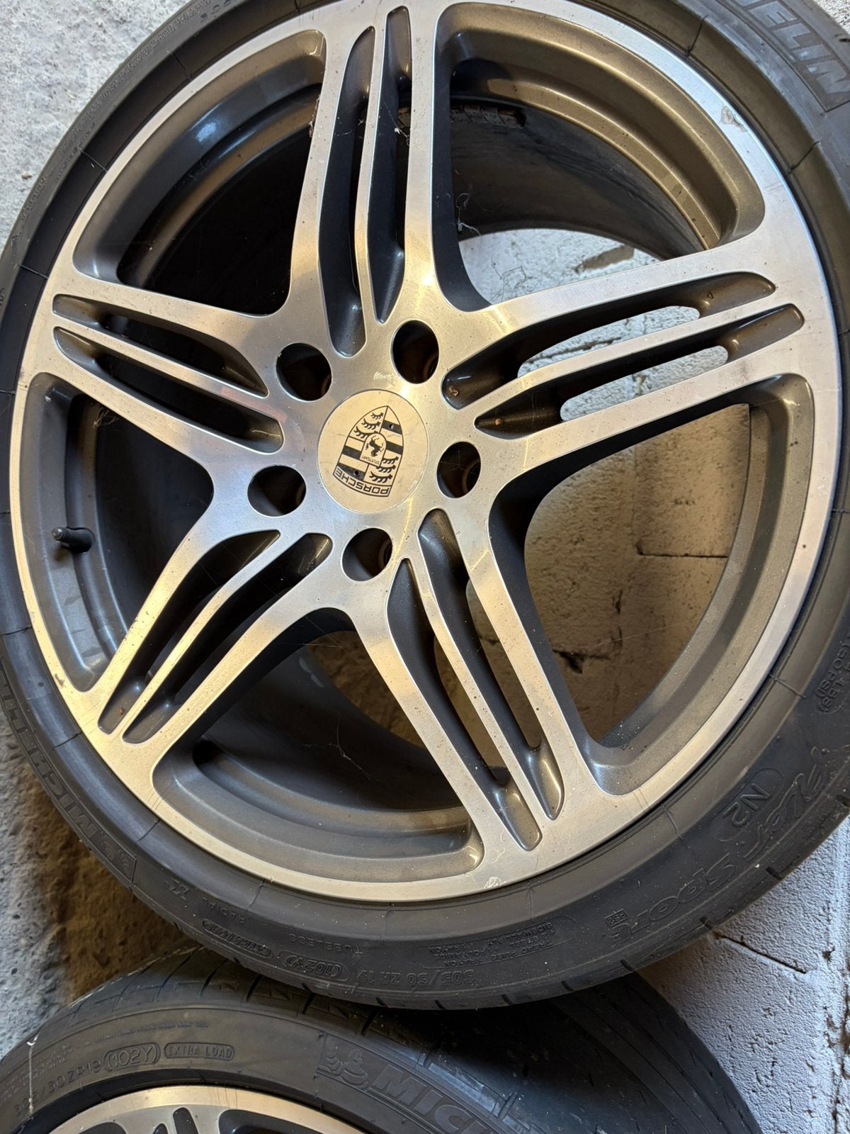 porsche turbo velgen 19 inch origineel, Ophalen, 19 inch, Zomerbanden, Banden en Velgen