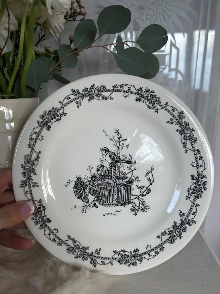 Gien 4x nieuwe ontbijt bordjes diameter 22 cm, Ophalen, Nieuw, Bord(en), Overige stijlen