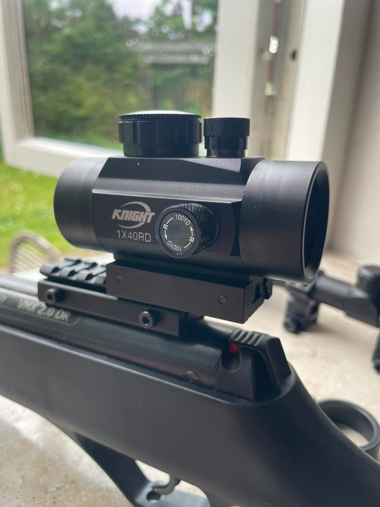 red Dot / richtvizier met rood & groen – 20-22 mm rail, Ophalen of Verzenden, Zo goed als nieuw