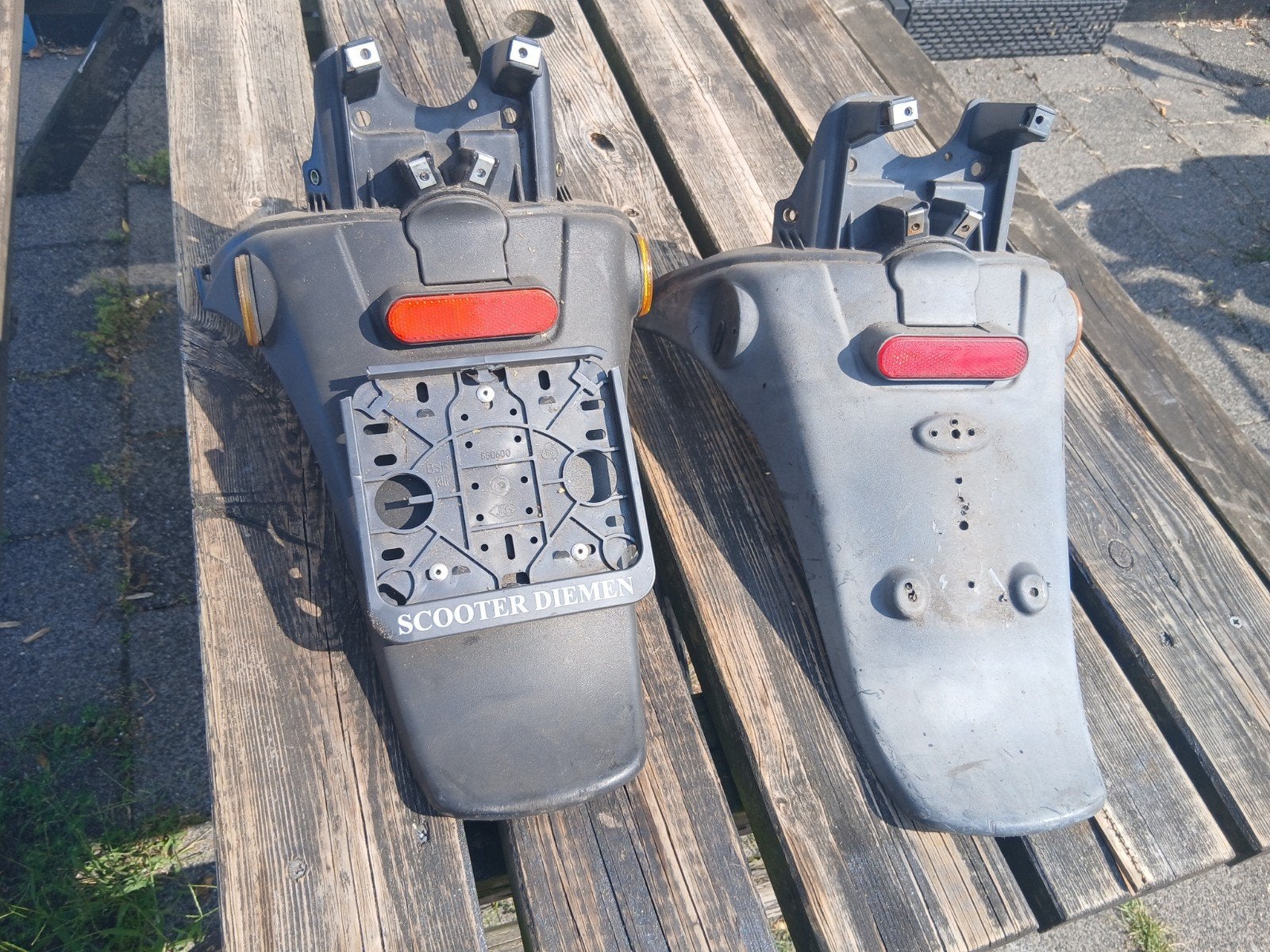 Piaggio fly achter spadbord 12,95,- per stuk, Ophalen of Verzenden, Overige typen, Piaggio