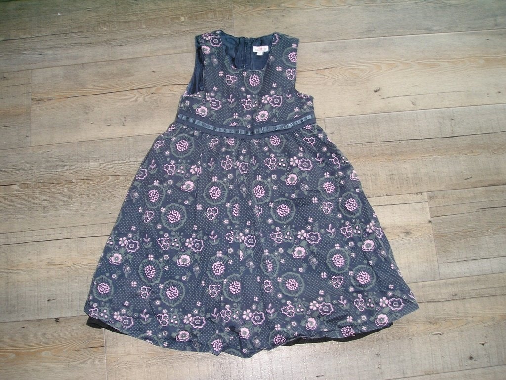leuke blauwe jurk S. Oliver maat 128, Ophalen, Meisje, Zo goed als nieuw, Jurk of Rok