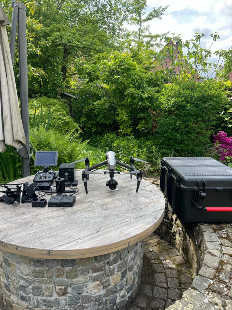 DJI Inspire 2 drone met Zenmuse X5S Complete set, Audio, Tv en Foto, Drones, Zo goed als nieuw, Professionele drone, Topkwaliteit