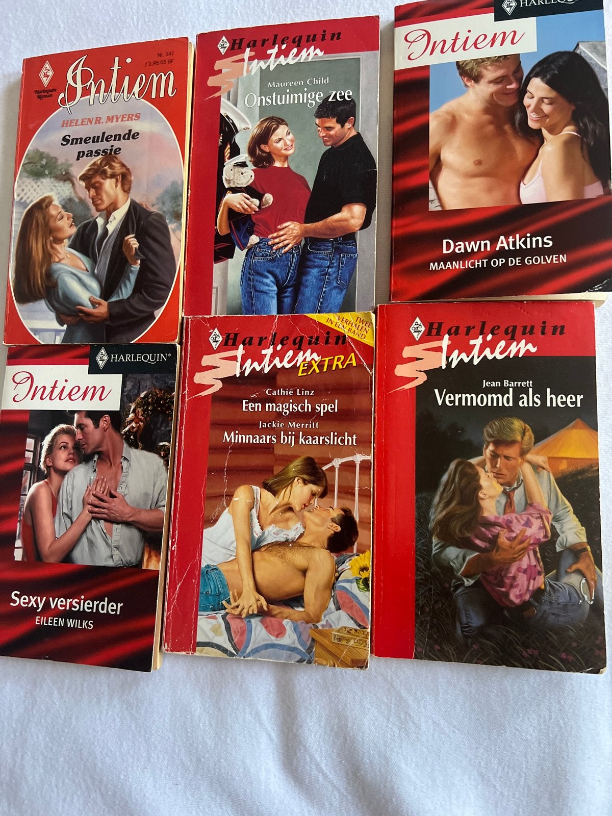 Harlequin Intiem Romantische Boeken Collectie (6 stuks), Boeken, Ophalen of Verzenden, Gelezen, Nederland