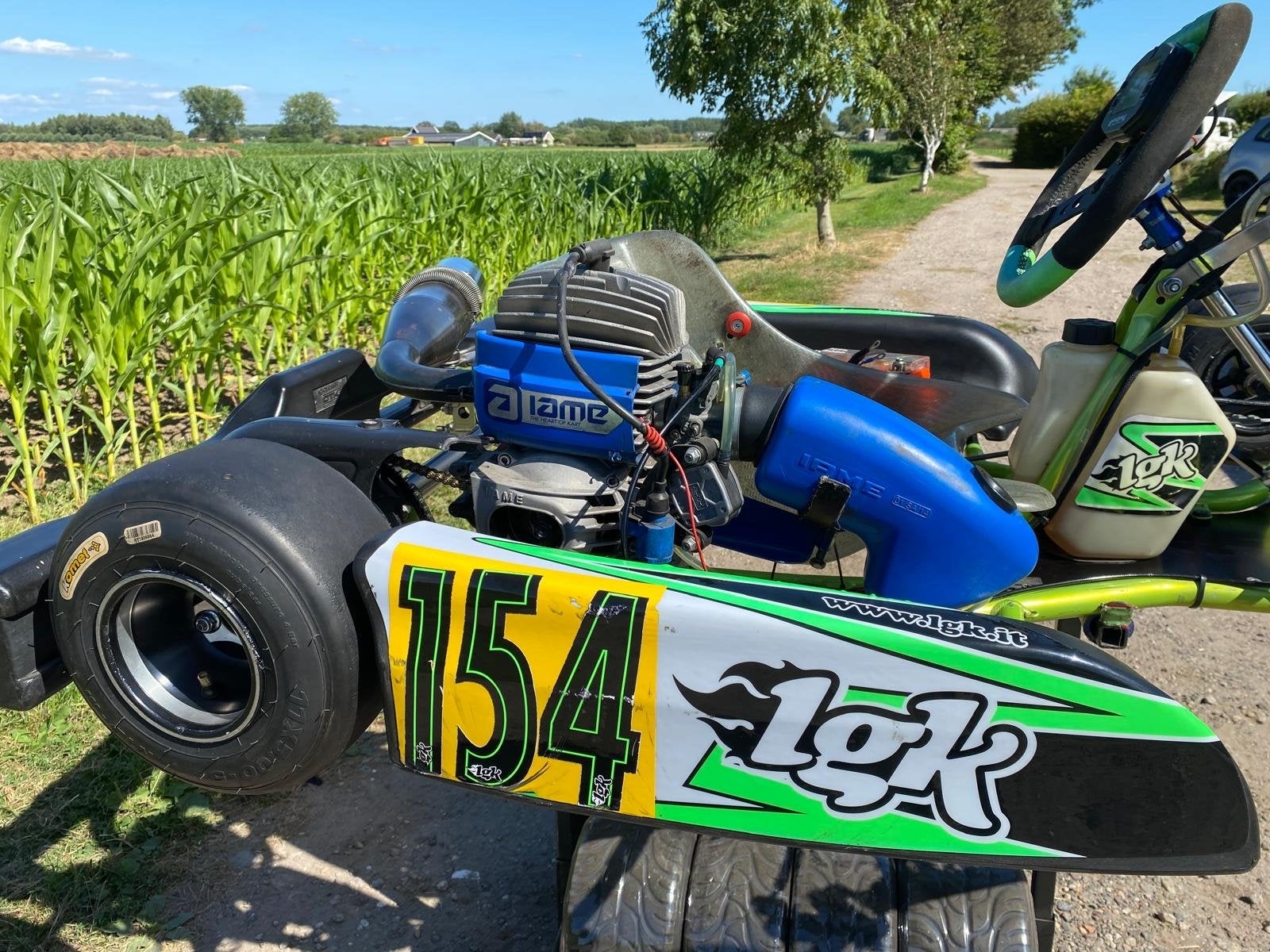 Lgk mini kart 60cc iame, Ophalen, Zo goed als nieuw, Kart