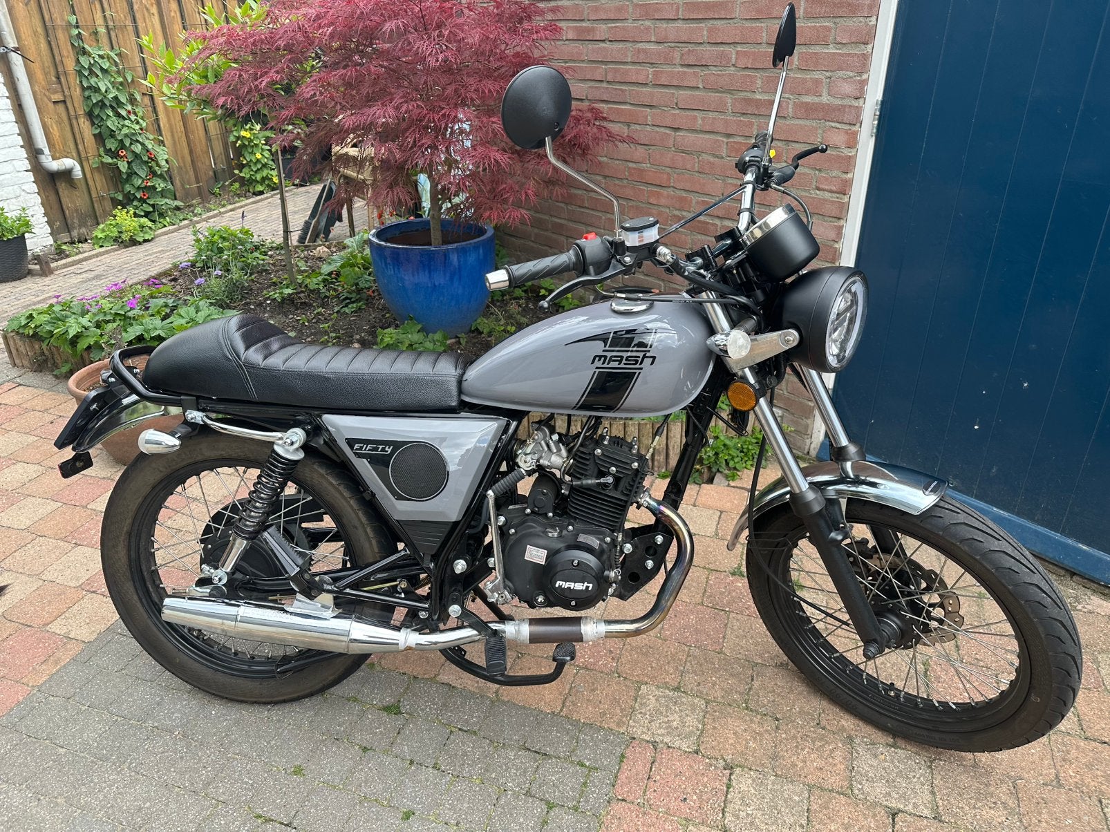 Mash Fifty 50cc | 1.375 km | Nieuwstaat | Nov. 2023, Ophalen, Maximaal 45 km/u, Zo goed als nieuw, 4 versnellingen