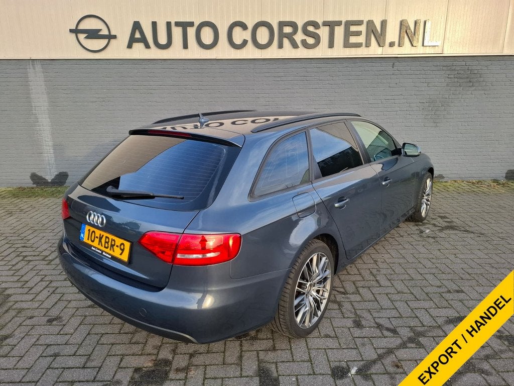 Audi A4 Avant 1.8T 161pk AUT. Navi Ecc Cruise Control Pro Li, Euro 5, Stof, Zwart, 4 cilinders