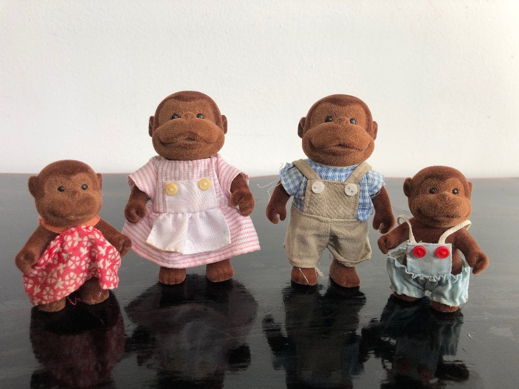 Bärenwald Forest Sylvanian Families Simba apen vintage 80’s, Verzamelen, Speelgoed, Ophalen of Verzenden, Gebruikt